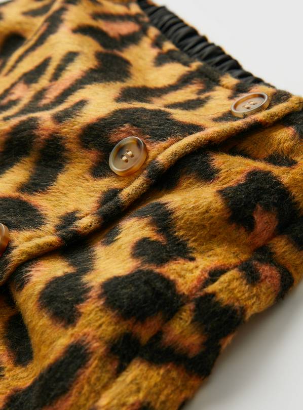 Sainsburys leopard outlet print skirt